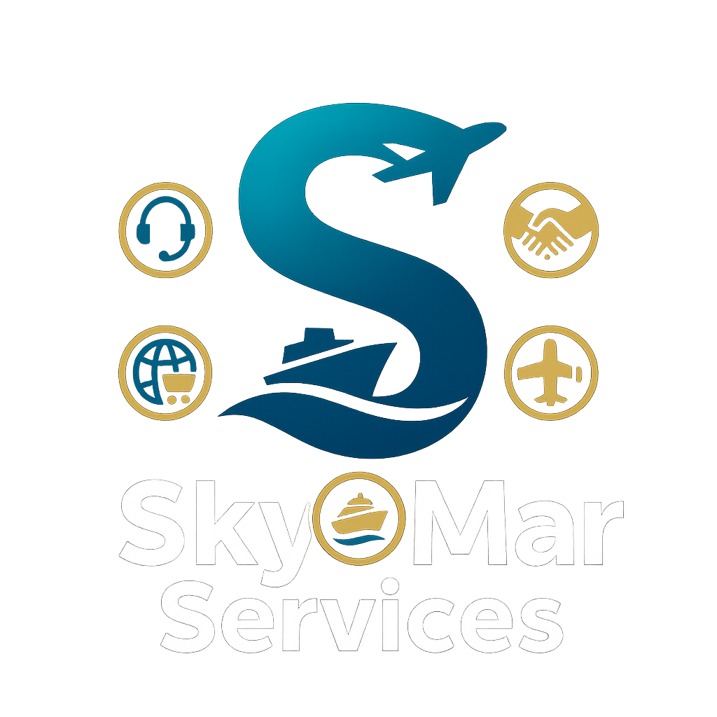SKYMAR SERVICES Logo